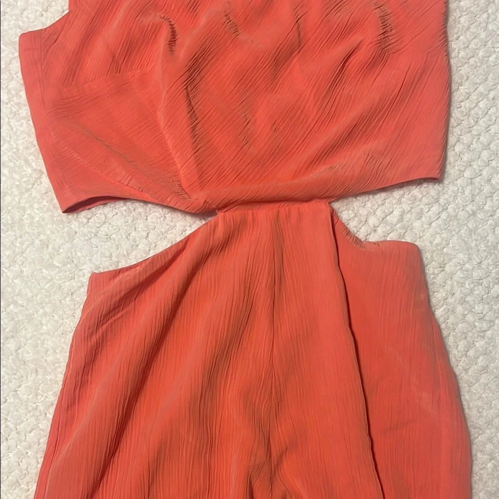 TULAROSA Womens Jumpsuit Revolve Denise Salmon Coral Color XXS - Picture 3 of 13
